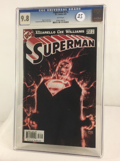 Collector CGC Universal Grade 9.8 Superman #212 D.C. Comics 2/05