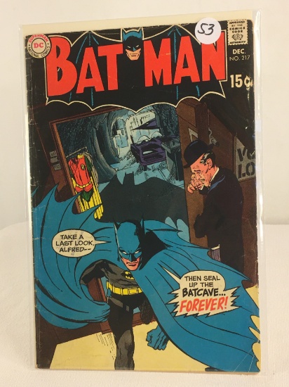 Collector Vintage Superman National DC Comics Batman Comic Book No.217
