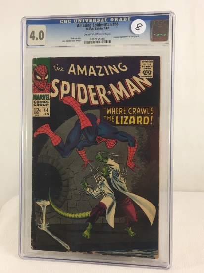 Collector Vintage CGC Universal Grade 4.0 Amazing Spider-man #44 Marvel Comics 1/67