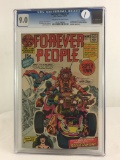 Collector Vintage CGC Universal Grade 9.0 Forever People #1 D.C. Comics 2-3/71