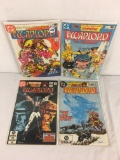 Lot of 4 Pcs Collector Vintage The Warlord Comic Books No.43.44.57.62.