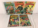 Lot of 5 Collector Vintage Aquaman Comic Books No.448.449.450.451.452.