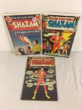 Lot of 3 Pcs Collector Vintage Shazam Comic Books No.2.3.5.