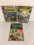 Lot of 3 Collector Vintage DC Comics The House Of Mystery Comic Books #186.197.223.