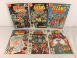 Lot of 6 Pcs Collector Vintage Dc Comics The New Teen Titans Comics Book #6.7.9.20.21.30