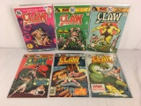 Lot of 4 Pcs Collector Vintage DC Comics CLAW Comic Book #1.2.3.4.5.9