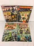 Lot of 4 Pcs Colector Vintage DC Comics Our Fighting Forces Comic Bk #124.136.138.144