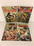 Lot of 4 Pcs Collector Vintage DC Comics Tarzan Comic Book #213.215.222.226