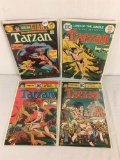 Lot of 4 Pcs Collector Vintage DC Comics Tarzan Comic Book #238.239.240.241