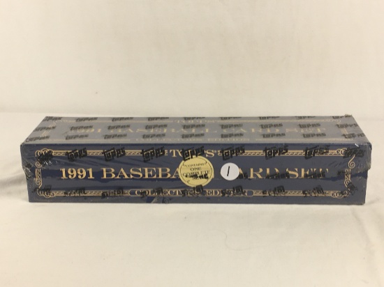 New Factory Sealed 1991 Tiffany Baseball Card Set No.2186 Collector's Edition - See Pictures