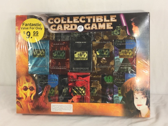 New Factory Sealed Box Star Wars Collectible Card Game Set - See Pictures