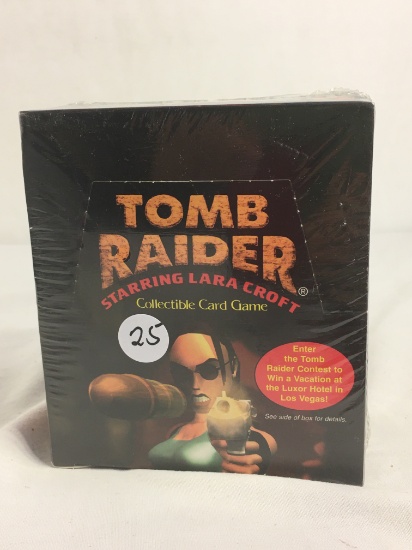 New Factory Sealed 1999 Core Design  48 Booster Packs TOMB Raider Lara Croft Collectible Card Game