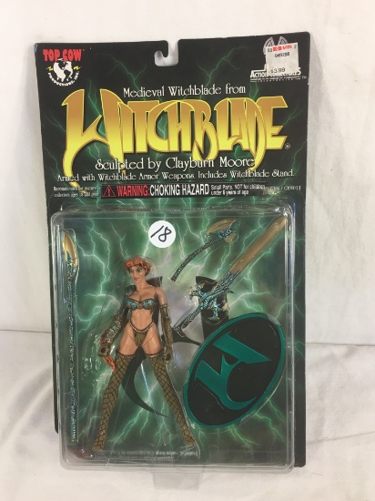 Collector Top Cow Medieval Witchblade Fro witchblade Clayburn Moore Action Figrue 8"t