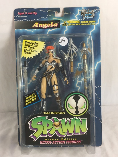 Collector McFarlane Toys Spawn Deluxe Edt. Ultra-Action Figure Angela 7-8"Tall Figure