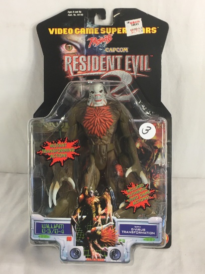 Collector Video game Superstars Resident Evil Capcom Mutant Transforming Action 8.5"tall