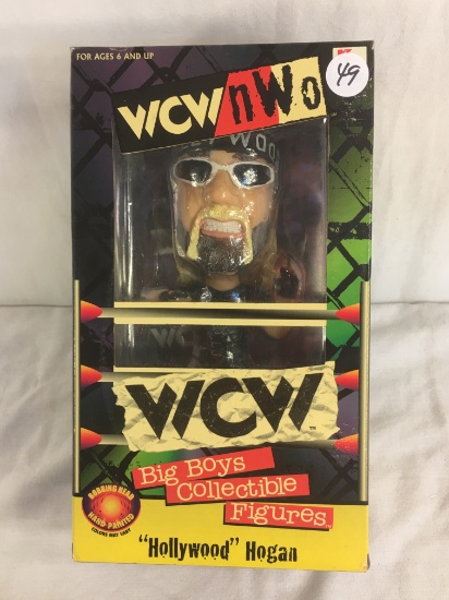 WCW World Champion Wrestling Big Boys Collectible Figure Hollywood Hogan 9.5"tall
