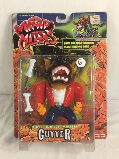 Collector Street Players Muscle Mutts Big Teeth Bigger Muscle Gutter Figure 8"tall