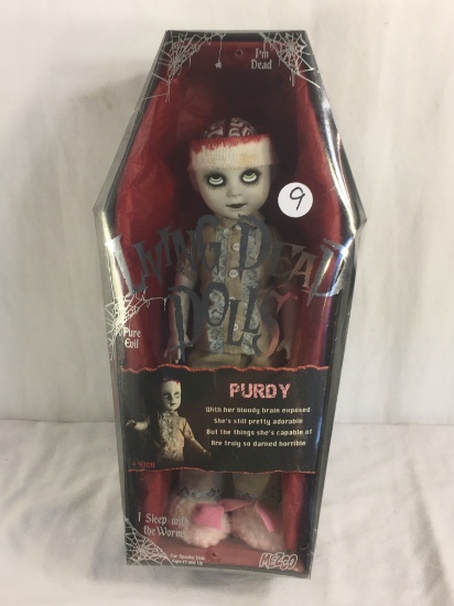 Collector Mezco I'm Dead PURDY #93011 Pure Evil Doll Living Dead Doll 12"Tall