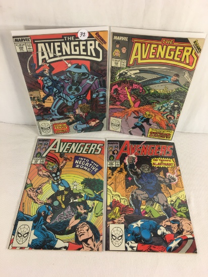 Lot of 4 Collector Vintage Marvel The Avengers Comic Books No.298.299.309.310.