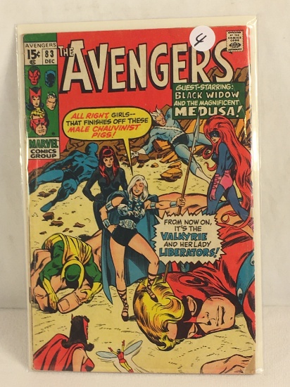 Collector Vintage Marvel Comics The Avengers Comic Book No.83
