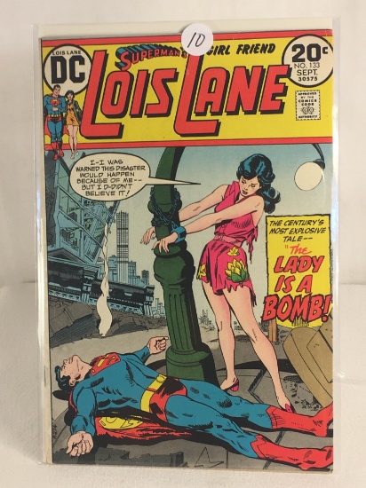 Collector Vintage DC Comics Superman's Girl Friend Lois Lane Comic Book No.133