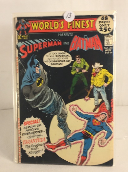 Collector Vintage DC Comics World's Finest Present Superman & Batman Comic #207