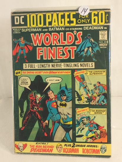 Collector Vintage DC Comics 100 Pages World's Finest Comic Book No.223