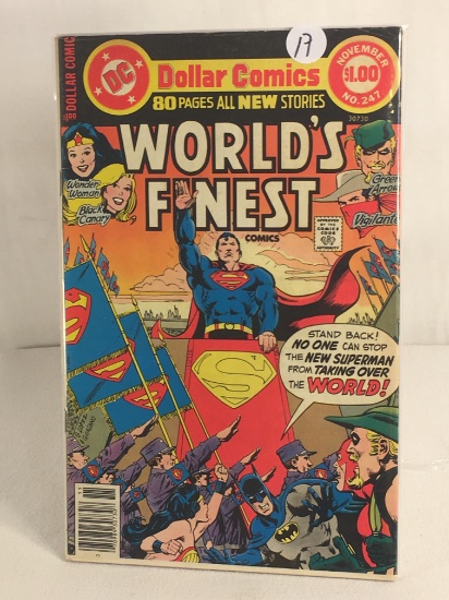 Collector Vintage DC Comics Dollar Comics World's Finest Comic Book No.247