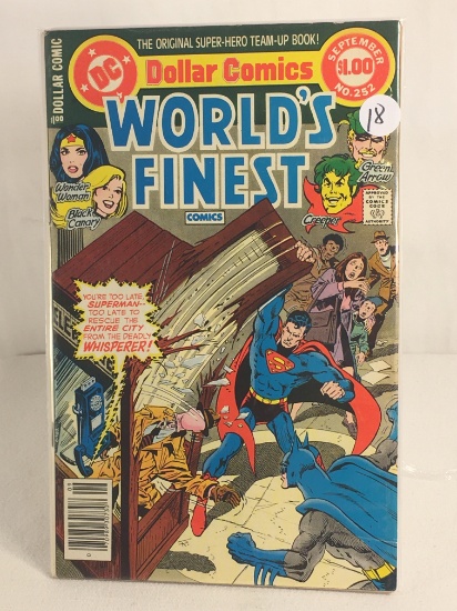 Collector Vintage DC Comics Dollar Comics World's Finest Comic Book No.252