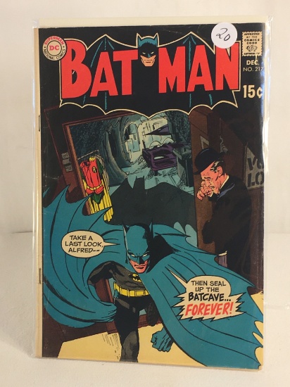 Collector Vintage DC Comics Batman Comic Book No.217