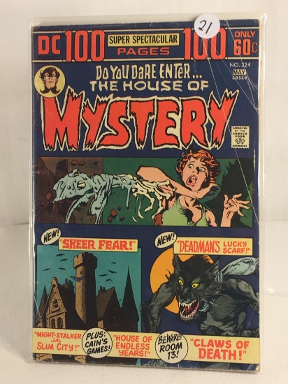 Collector Vintage DC Comics 100 Pages The House Of Mystery Comic Book No.224