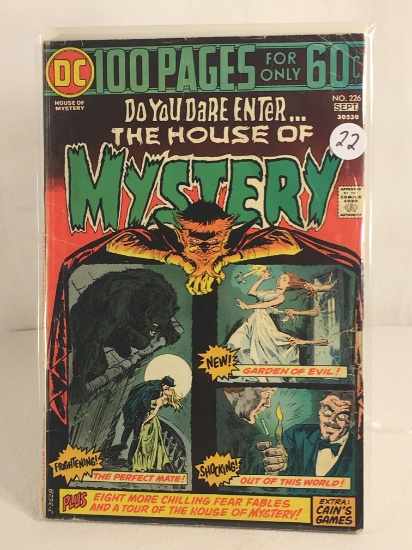 Collector Vintage DC Comics 100 Pages The House Of Mystery Comic Book No.226