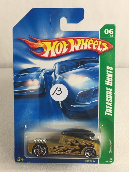 Collector Hotwheels Treasure Hunts Qombee 1/64 Scale Die Cast Car #6/12