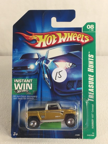 Collector Hotwheels Treasure Hunts Hummer H3T 1/64 Scale Die Cast Car #8/12