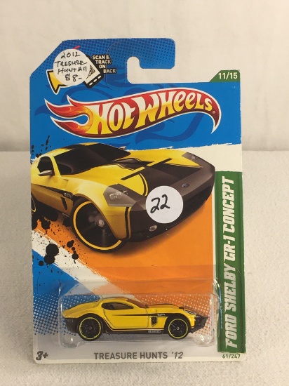 Collector Hotwheels Treasure Hunts Ford Shelby GR-1 #11/15 1/64 Scale Die Cast Car