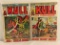 Lot of 2 Collector Vintage Marvel Comics Kull The Conqueror Comic Books No.3.5.