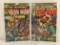 Lot of 2 Collector Vintage Marvel Comics The Invincible Iron Man Comic Books No.82.110.