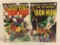 Lot of 2 Collector Vintage Marvel Comics The Invincible Iron Man Comic Books No.160.162.