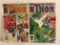 Lot of 2 Collector Vintage Marvel Comics The Mighty Thor  Comic Book No.357.358.