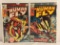 Lot of 2 Collector Vintage Marvel Comics The Human Fly  Comic Book No.1.5.