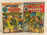 Lot of 2 Collector Vintage Marvel Comics SGT. FURY Special Marvel Edition Comics No.12.13