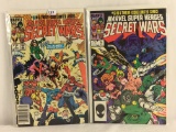 Lot of 2 Collector Vintage Marvel Comics Marvel Super Heroes Secret Wars Comic Book No.5.6