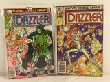 Lot of 2 Collector Vintage Marvel Comics Dazzler Comic Books No.3.20.