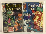 Lot of 2 Collector Vintage Marvel Comics Fantastic Four Comic Books No.321.322.