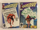 Lot of 2 Collector Vintage Marvel Comics Daredevil The Man without Fear Comics No.242.243.