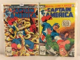 Lot of 2 Collector Vintage Marvel Comics Captain America Comic Books No.276.279.