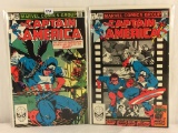 Lot of 2 Collector Vintage Marvel Comics Captain America Comic Books No.280.281.