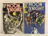 Lot of 2 Collector Vintage Marvel Comics Moon Knight Comic Books No.21.22.