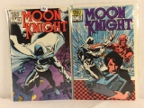 Lot of 2 Collector Vintage Marvel Comics Moon Knight Comic Books No.32.33.