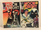 Lot of 2 Collector Vintage Marvel Comics Moon Knight Comic Books No.34.35.